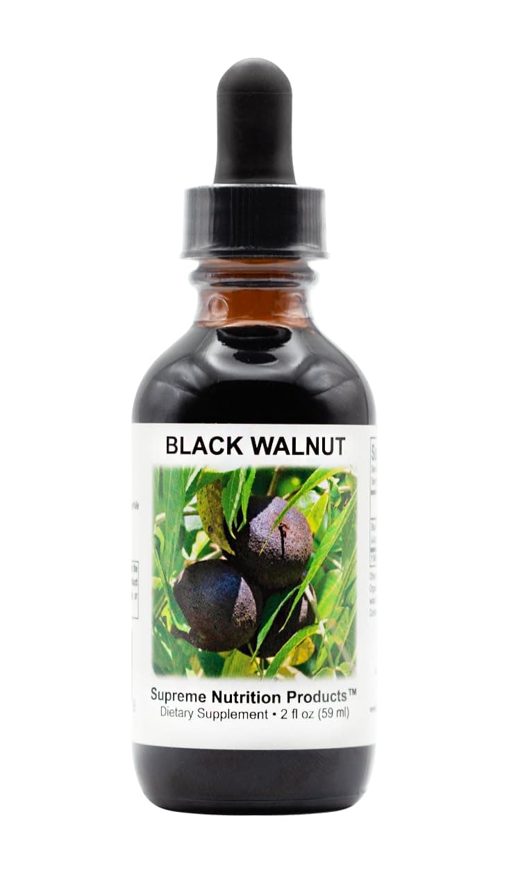 Supreme Nutrition Black Walnut Tincture, 2 fl oz | 59 Servings