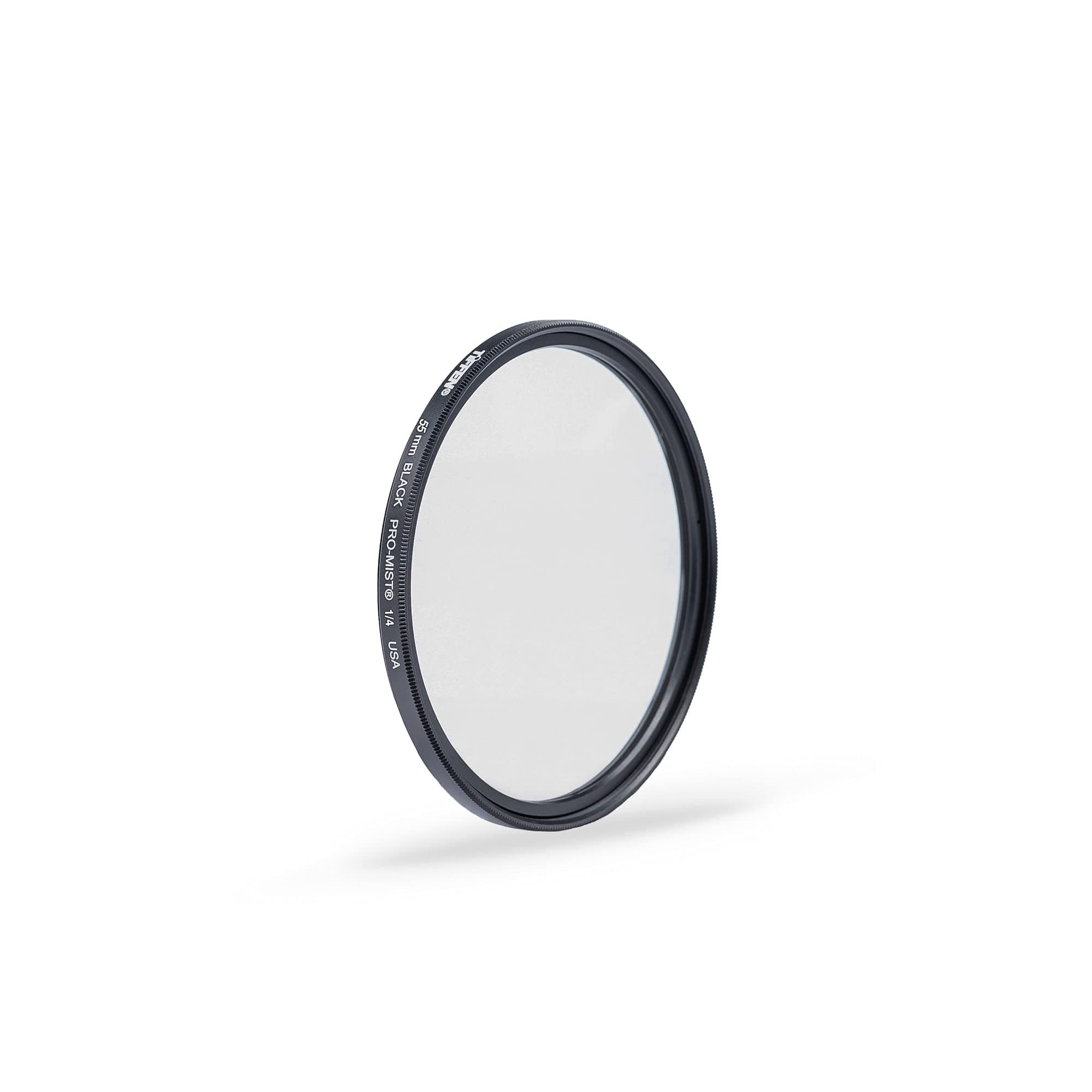 55mm Black Pro-Mist 1/4 Filter|Black Pro-Mist Filter|Ultra Slim|Cinematic Effect Camera for Portrait Photography/Video/Vlog