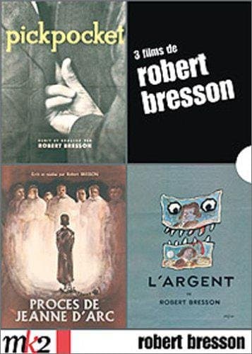 Robert Bresson Box Set: Pickpocket / Proces de Jeanne d'Arc / L'Argent [Region 2 / PAL French Import]