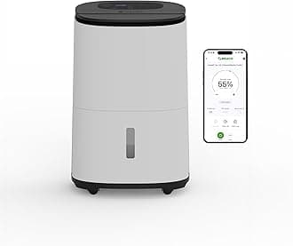 MeacoDry Arete® Two 12L Dehumidifier & HEPA H13 Air Purifier, Low Energy, Low Noise, Wi-Fi Meaco App, Smart humidity mode, removes moisture in homes and flats, 5x year warranty
