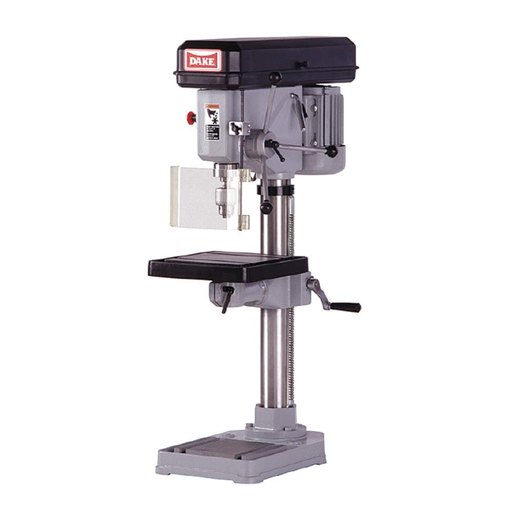 Dake Corporation Bench Drill Press, Belt, 14-1/8", 1/2HP, 120