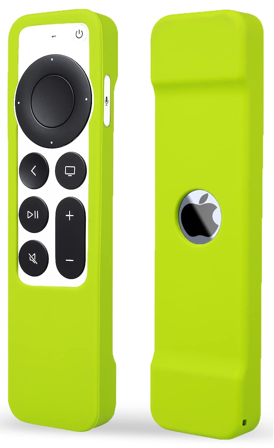 Case Compatible with Apple TV 4K Siri Remote 2021 2022 - Soft Silicone Remote Case Cover Sleeve Skin Compatible with Apple TV 4K / HD Siri Remote Controller (2nd & 3rd Gen) - Green