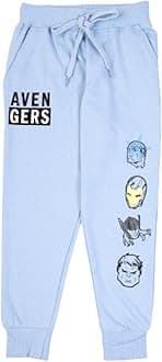 Nap ChiefKids Cotton Marvel Superhero Joggers for Boys & Girls, Track Pant Trousers for Kids Casual Wear