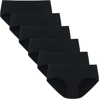 POPKOKTeen Girls Underwear Cotton Brief Panties 6 pack