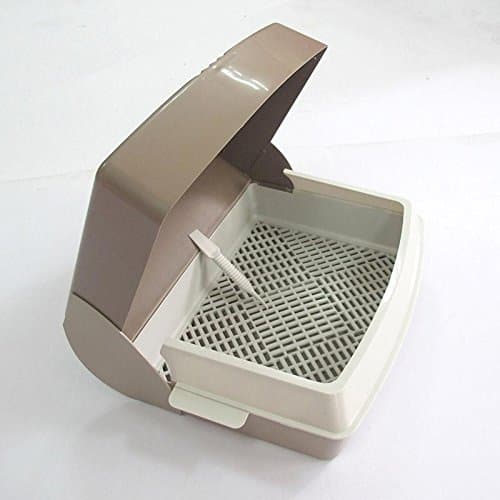 Easy to use Cat Litter Box Makes Happy Cats, Happy Family! (Beige)