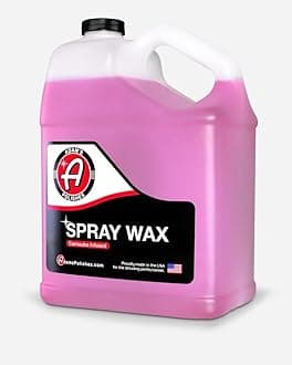 Spray Wax Gallon - Premium Infused Carnauba Car Wax Spray For Shine, Polish & Top Coat Paint Protection | Car Wash Enhancer & Clay Bar Lubricant | Car Boat Motorcycle RV Detailing