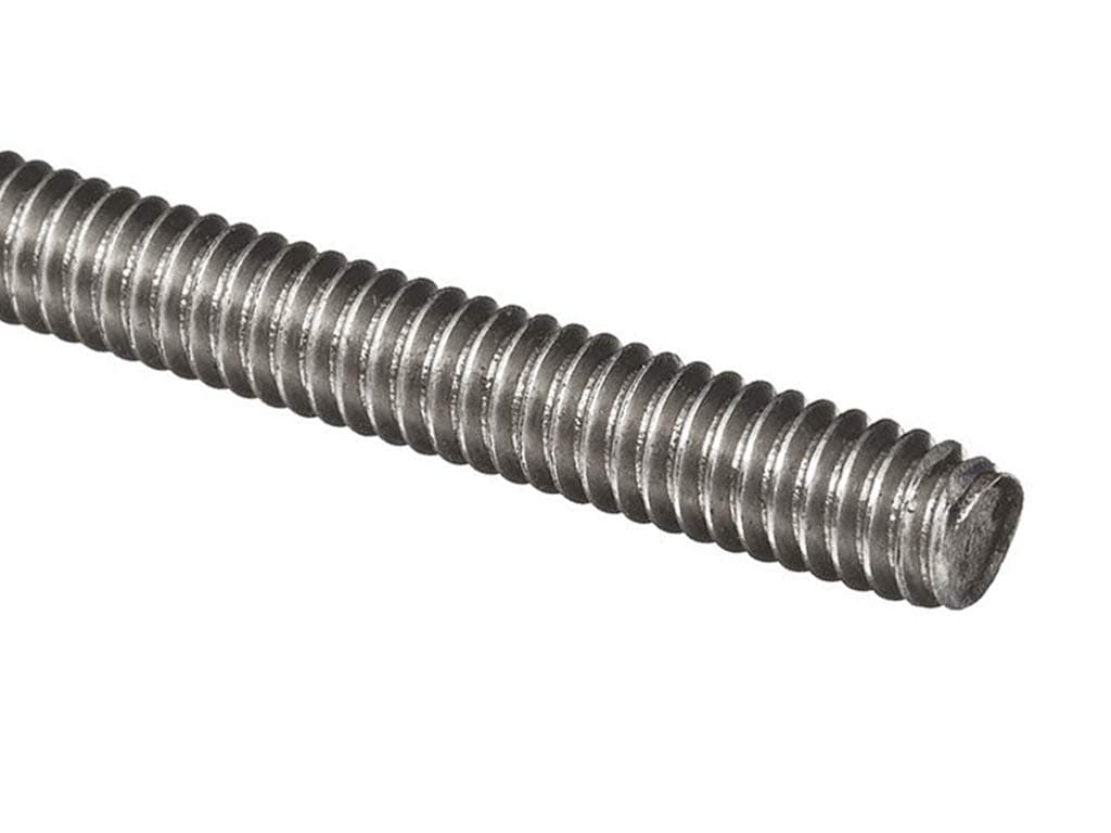 Hyfive 1x M8 Threaded Bar/Rod in A2 Stainless Steel 200mm, Thread Pitch 1.25mm