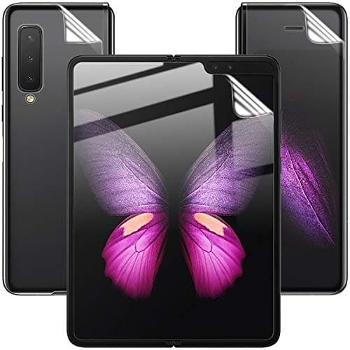 Easy to Install, Super Clear and dura 1 Sets Curved Full Screen Hydrogel Film 3 Screen Protector for Galaxy Fold yf