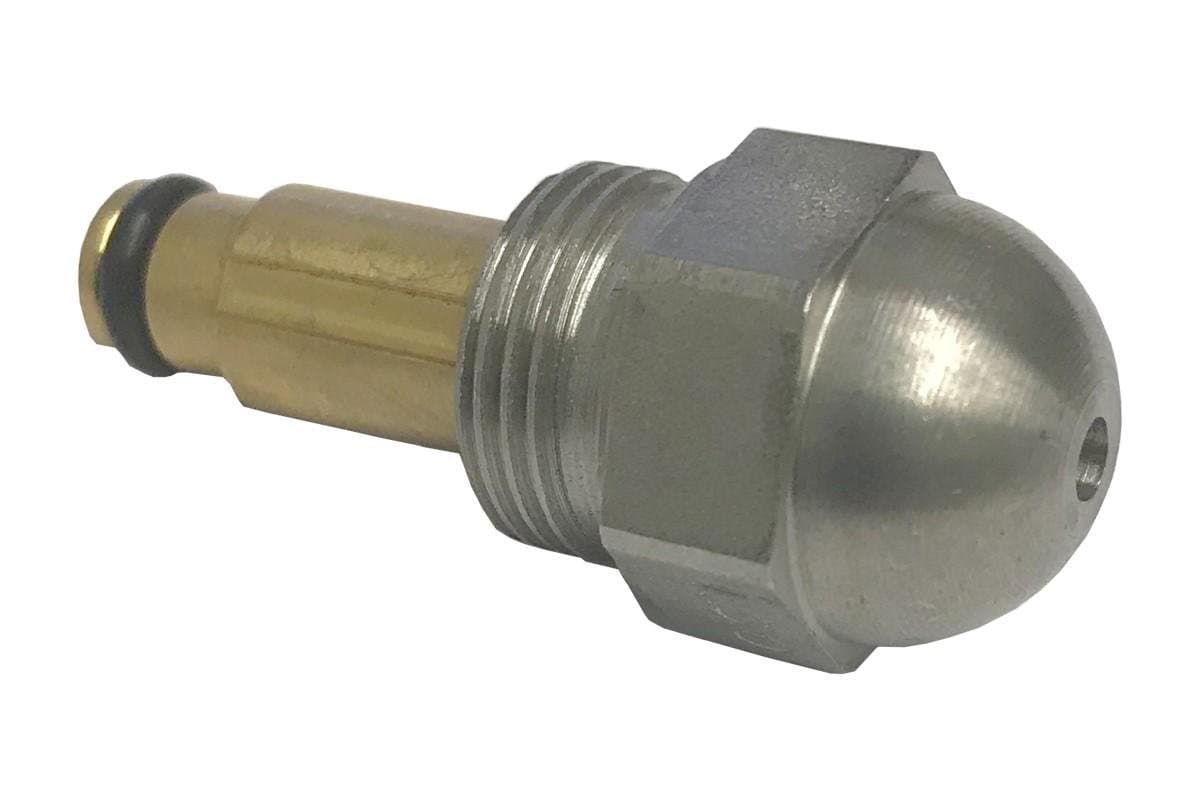 Monarch ASP-75 0.75 GPH Stainless Steel Siphon Nozzle with Brass Stem. Replaces Hago SN609-7, 030L2157 and Delaven 30609-7