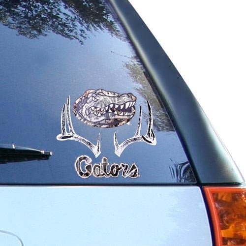 Florida Gators 6'' Camo Deer Car Decal