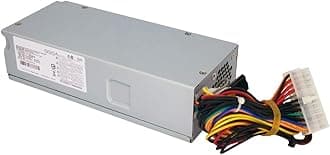 220W Power Supply Unit for HP Pavilion Slimline S5 S5-1xxx TouchSmart 310-1205la Desktop PC, 633195-001 633193-001 633196-001,PCA222 PCA322 FH-ZD221MGR