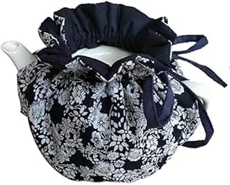 Cotton Tea Cozy for Teapots Printed Tea Cosy Tea Cover Keep Warm Tea Pot Dust Cover Insulated Kettle Cover for Home Kitchen Decorative Accessories (C13)