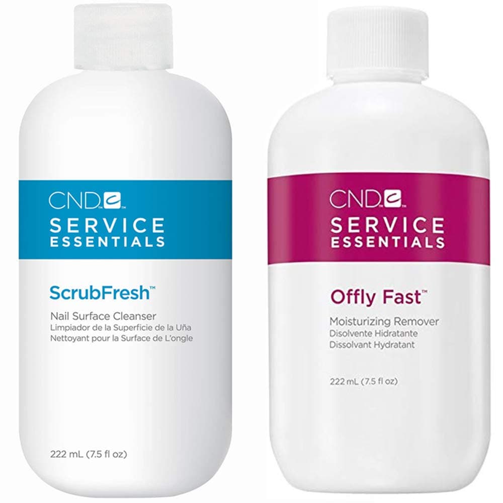 Scrubfresh And Offly Fast Remover Kit ,Clear/Blue, 222 Ml (Pack Of 2)