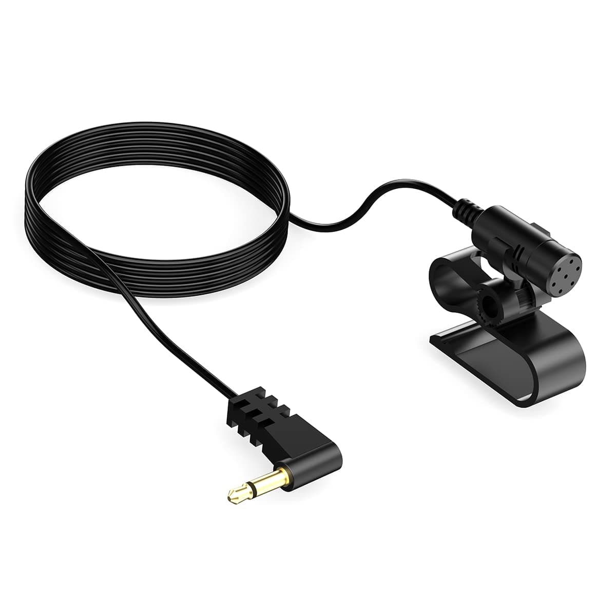 CHELINKCar Microphone Assembly Mic with 3.5mm Jack for Alpine Kenwood Boss JVC Sony Vehicle Head Unit Enabled Audio Radio DVD Stereo