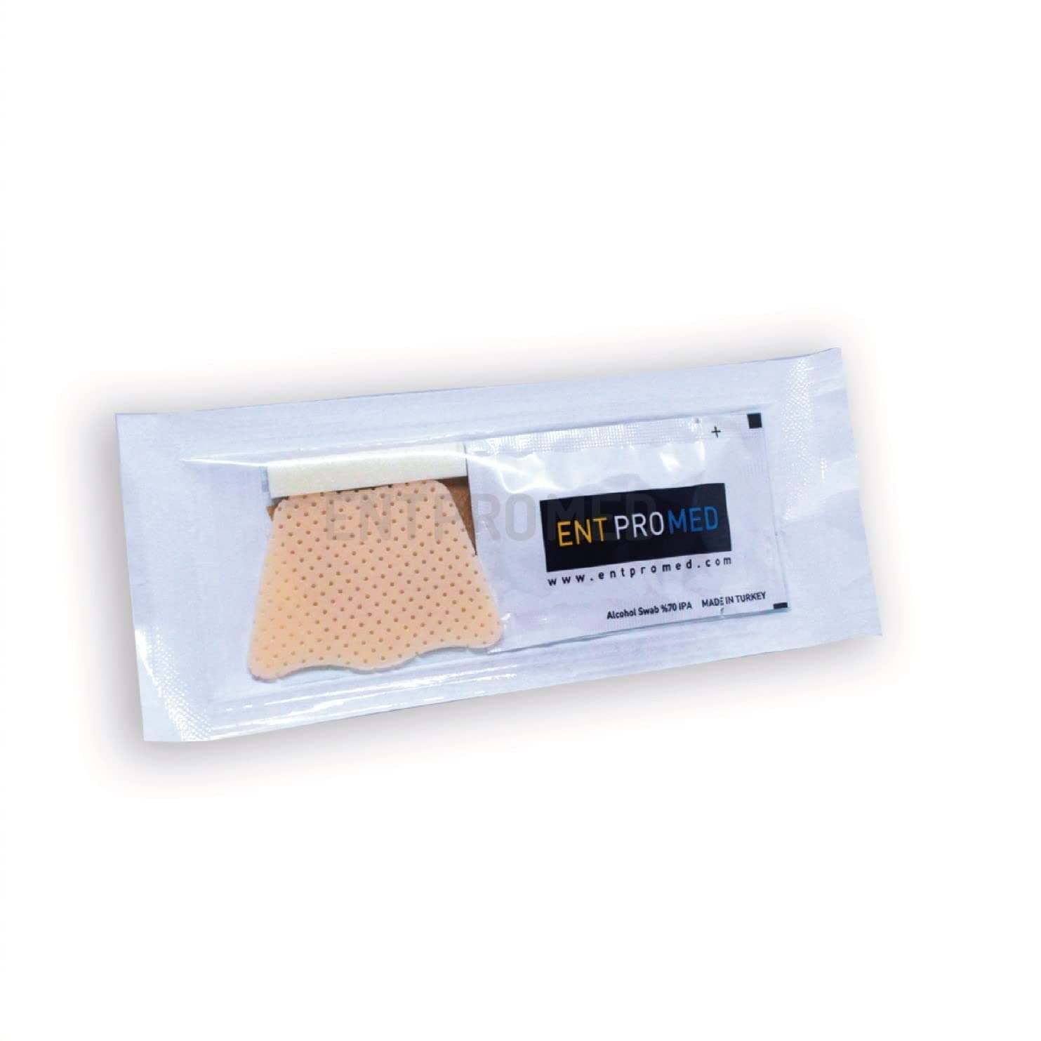 External Nasal Splint Thermoplastic - Beige Colour - a Kit, Post Nasal Surgery, Rhinoplasty, Septoplasty, ENT Product. (Medium 41mm x 59mm)