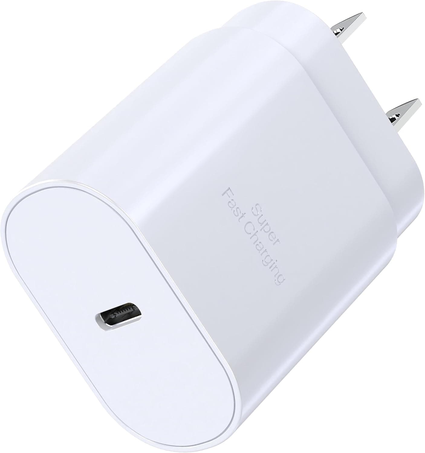 TT&C USB C Block 30W PD Super Fast Charger, Type C Plug Cube Wall Adapter Power Brick Compatible with iPhone 17, 17e, 17 Pro Max, 16, 16e, 15, 14, 13, 12, iPad, mini, & for Galaxy S26 S25, S24