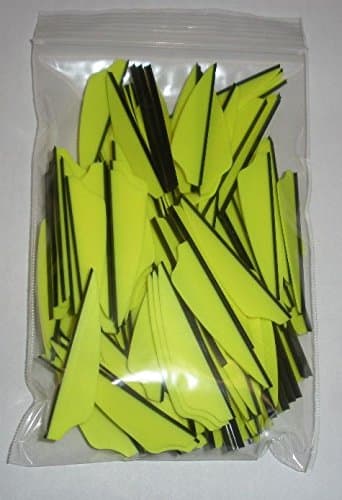 Duravane Fusion ll Arrow Vanes 2.1" Yellow Pkg/100