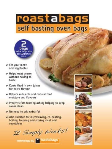 Toastabags - Roasting Bags, Self Basting Oven Bags Large