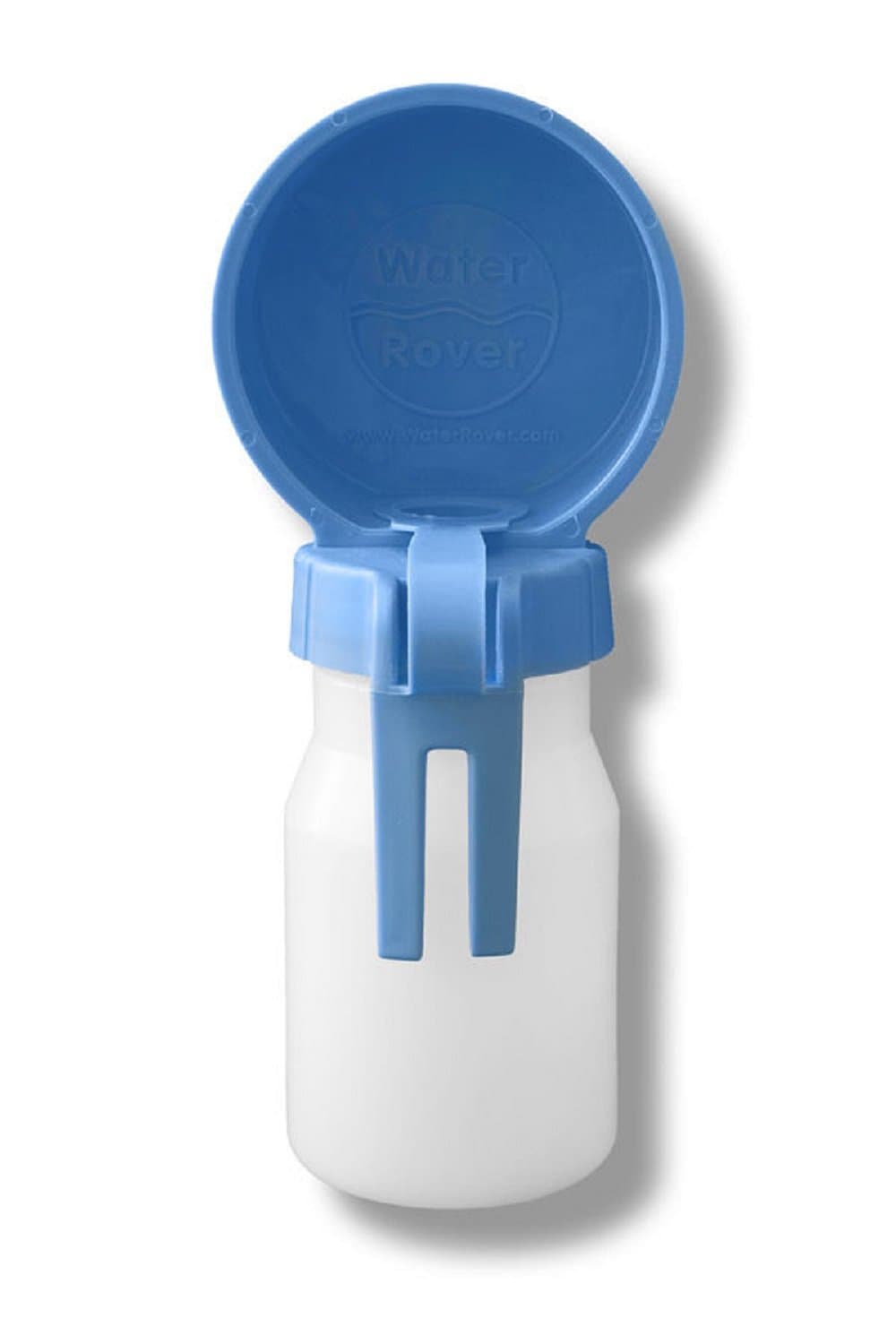 Smaller 3-Inch Bowl and 8-Ounce Bottle, Light Blue