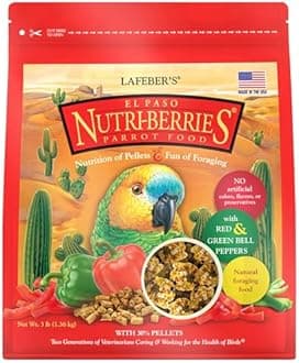 Lafeber's Gourmet El Paso Nutri-Berries for Parrots 3lb. Bag