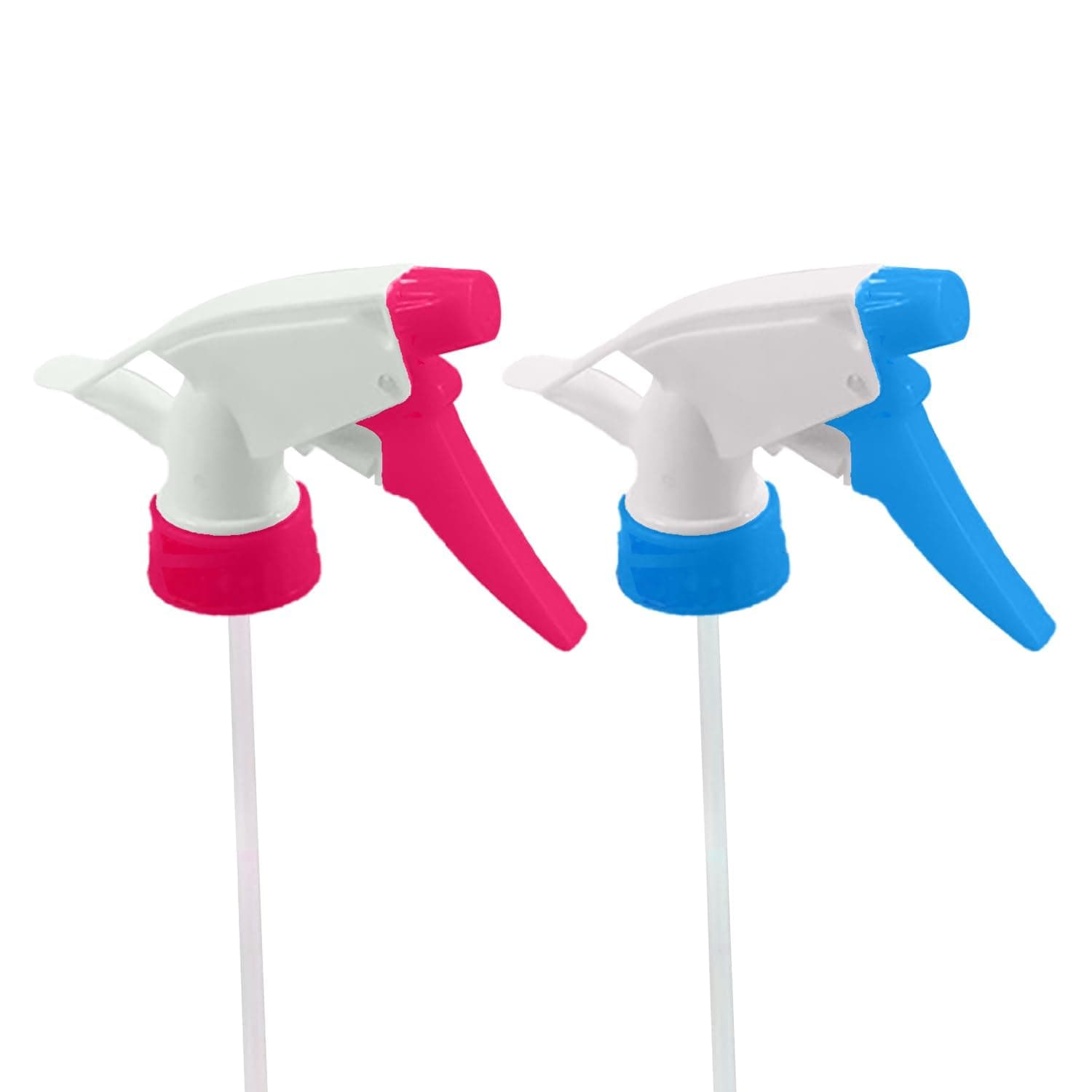 HUNCHA Replacement Spray Bottle Nozzle - Heavy Duty Mist/Stream Spray Bottle Cap, Cleaning Pump Sprayer Head, for Auto/Car Detailing, Window Cleaning and Janitorial Supply, Random Color, Pack of 2