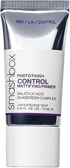 Smashbox Photo Finish Control Mattifying Makeup Primer | Pore-Minimizing, Oil-Controlling Primer that helps Reduce Shine | Silkscreen Complex, Witch Hazel, Salicylic Acid + Zinc