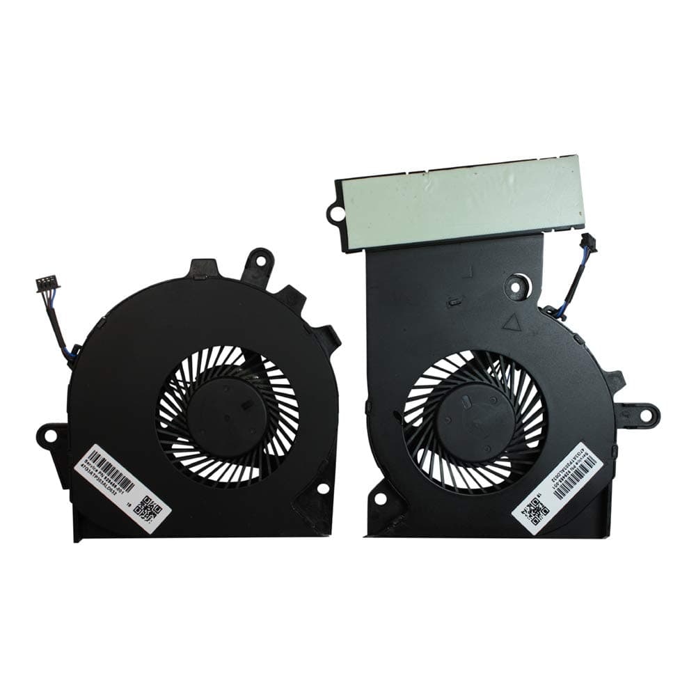 Power4Laptops Replacement Laptop Fan (Pair) for HP Omen 15-ce015nf, HP Omen 15-ce015nh, HP Omen 15-ce015nk, HP Omen 15-ce015no, HP Omen 15-ce015np