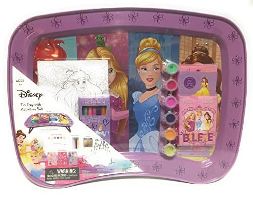 Disney Princess Kids snack and activity tray/easy storage/quick clean up