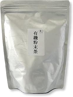 Yamashiro Bussan Powdered Tea Organic JAS Certified Green Tea Commercial Use Organic Powdered Green Tea Large Capacity Hot Water or Water Yamashiro Bussan (500g)