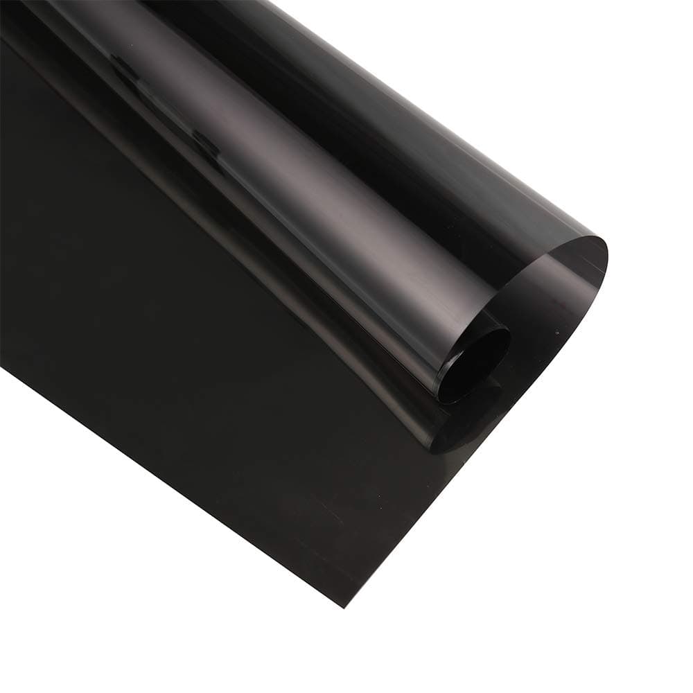 5% VLT 99.9% Anti UV Car Sides Window Tint Film Rears Heat Control Sunshade 2 Ply Auto Rears Solar Window Vinyl Sticker, 40in x 10ft