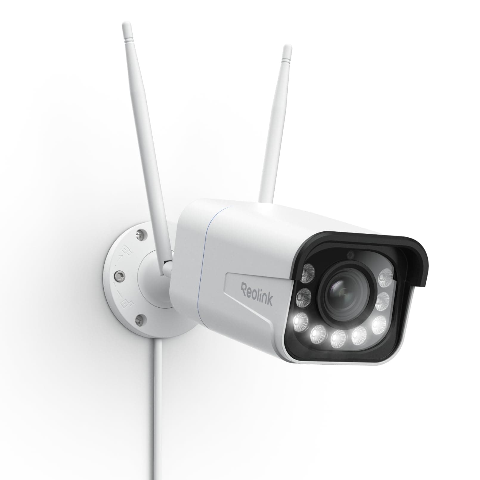 REOLINK 4K 8MP Outdoor Security Camera with 5X Optical Zoom, Wi-Fi 6 Tech, Smooth Remote Viewing with H.265 Recording, Color Night Vision, Human/Vehicle/Animal Detection, RLC-811WA