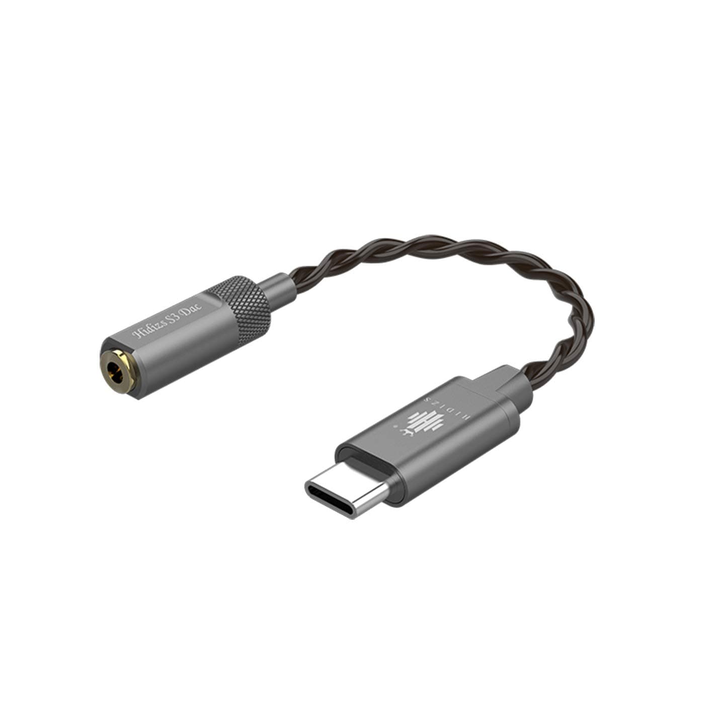 HIDIZS S3 Portable Headphone Amp/USB C DAC/Audio Amplifier for Android/Windows/MacOSX System Smartphone Laptop (Black)