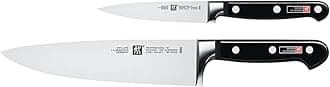 ZWILLING Professional S 2-Piece Chef Knife Set, Made in Company-Owned German Factory with Special Formula Steel perfected for almost 300 Years, Dishwasher Safe