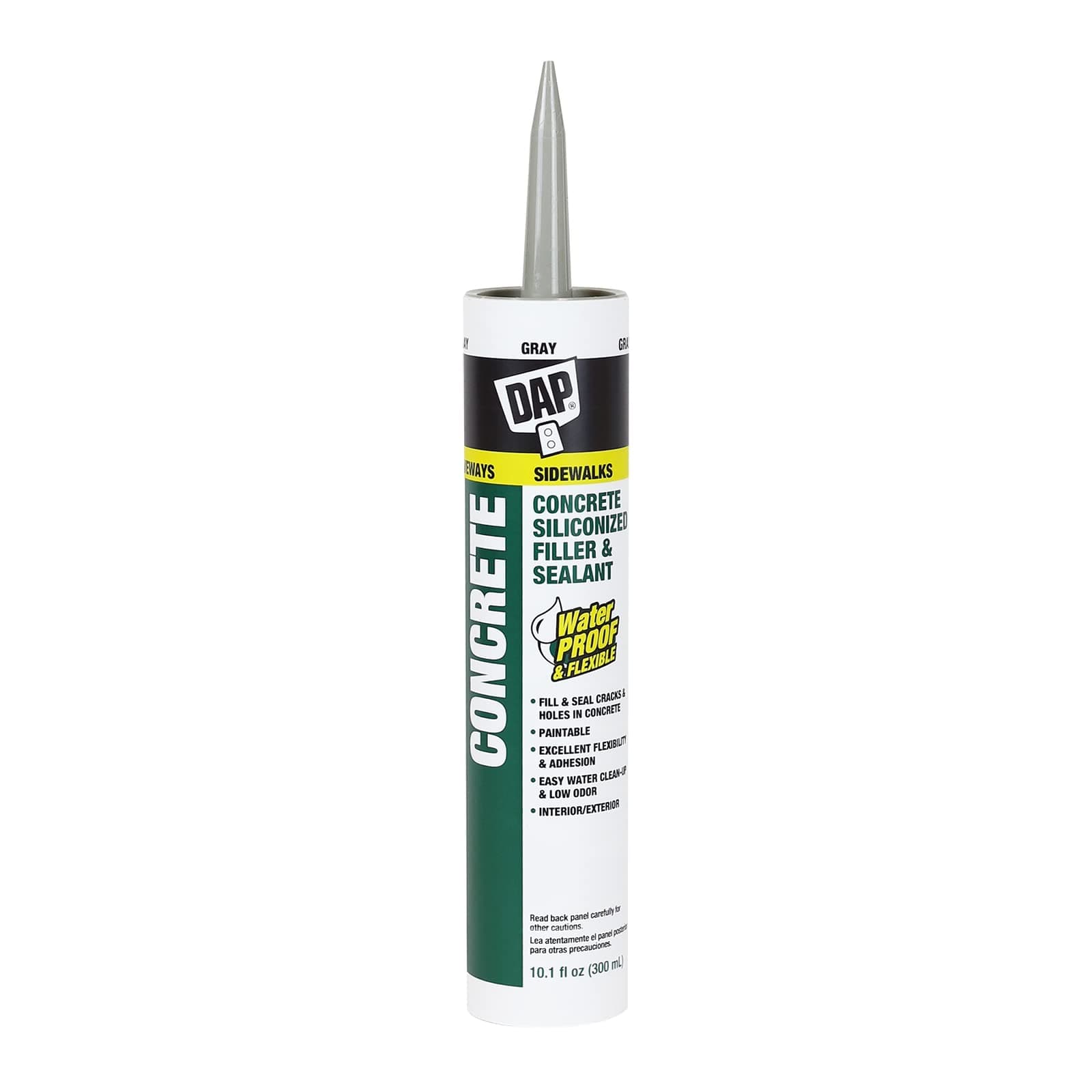 Dap Latex Concrete Sealant,Gray, 10.1OZ