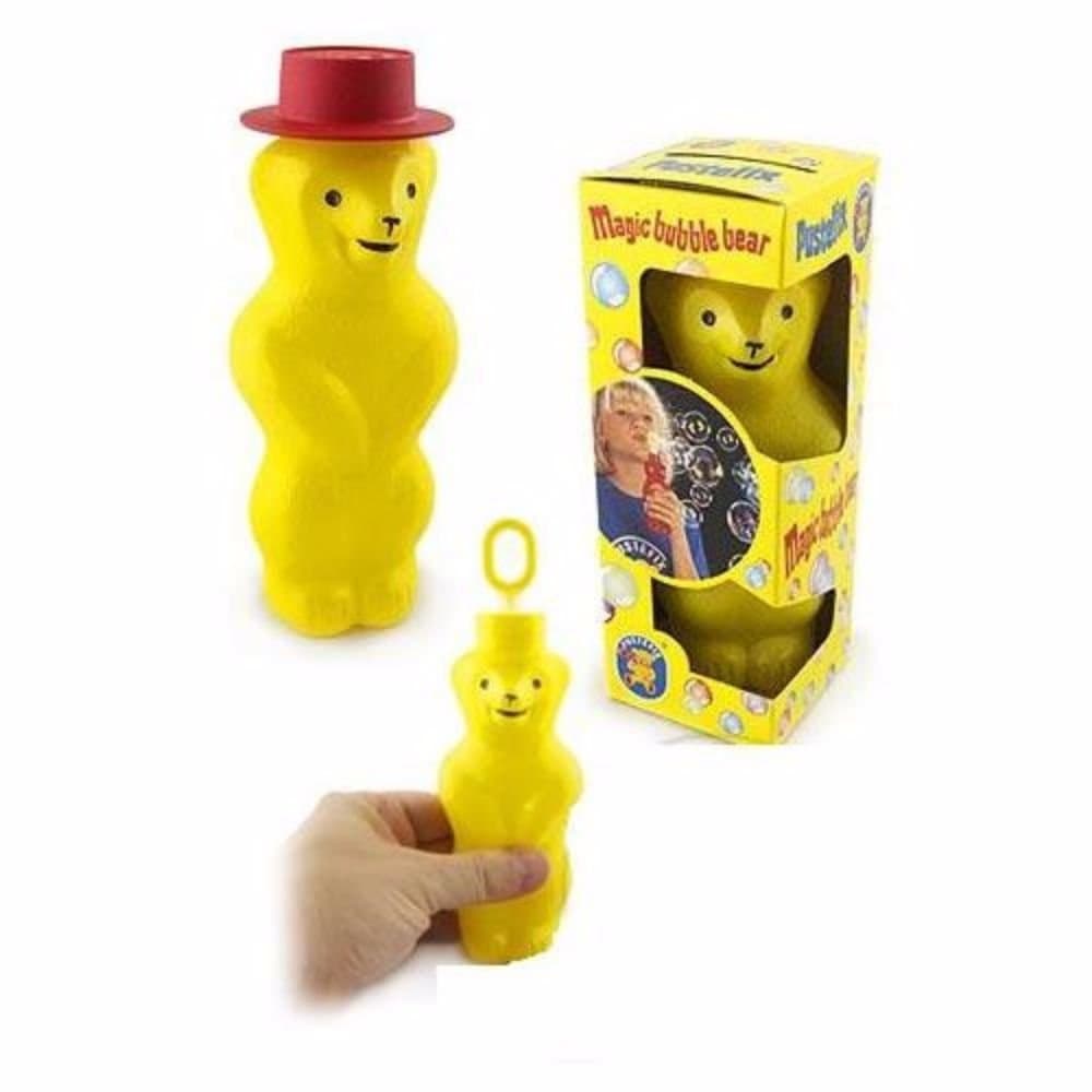 Pustefix Bubble Bear Oral Motor Speech Therapy Special Needs Outdoor Play (Yellow)