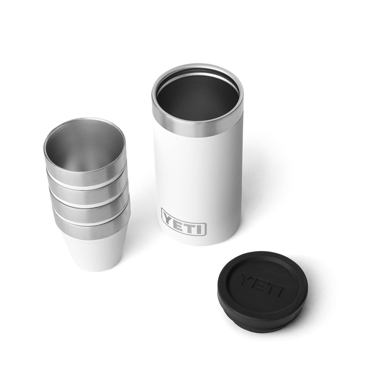Shot Glasses with Carrying Case, Set of 4