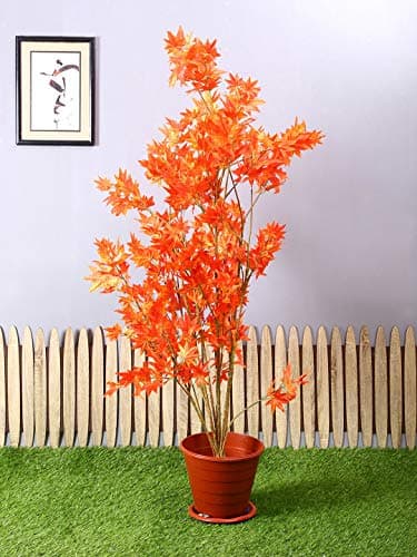 Fourwalls Decorative Artificial Maple Floor Plant (150 cm)