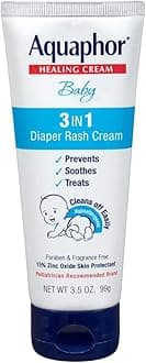Aquaphor Diaper Rsh Crm H Size 3.5z Aquaphor Diaper Rash Cream Healing 3.5z
