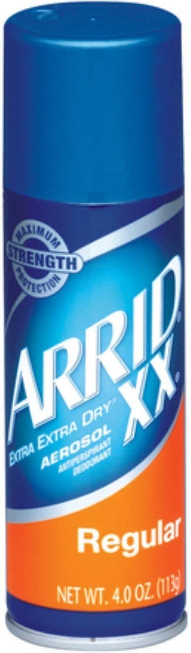 ArridXX Anti-Perspirant Deodorant Spray Regular 4 oz (Pack of 5)