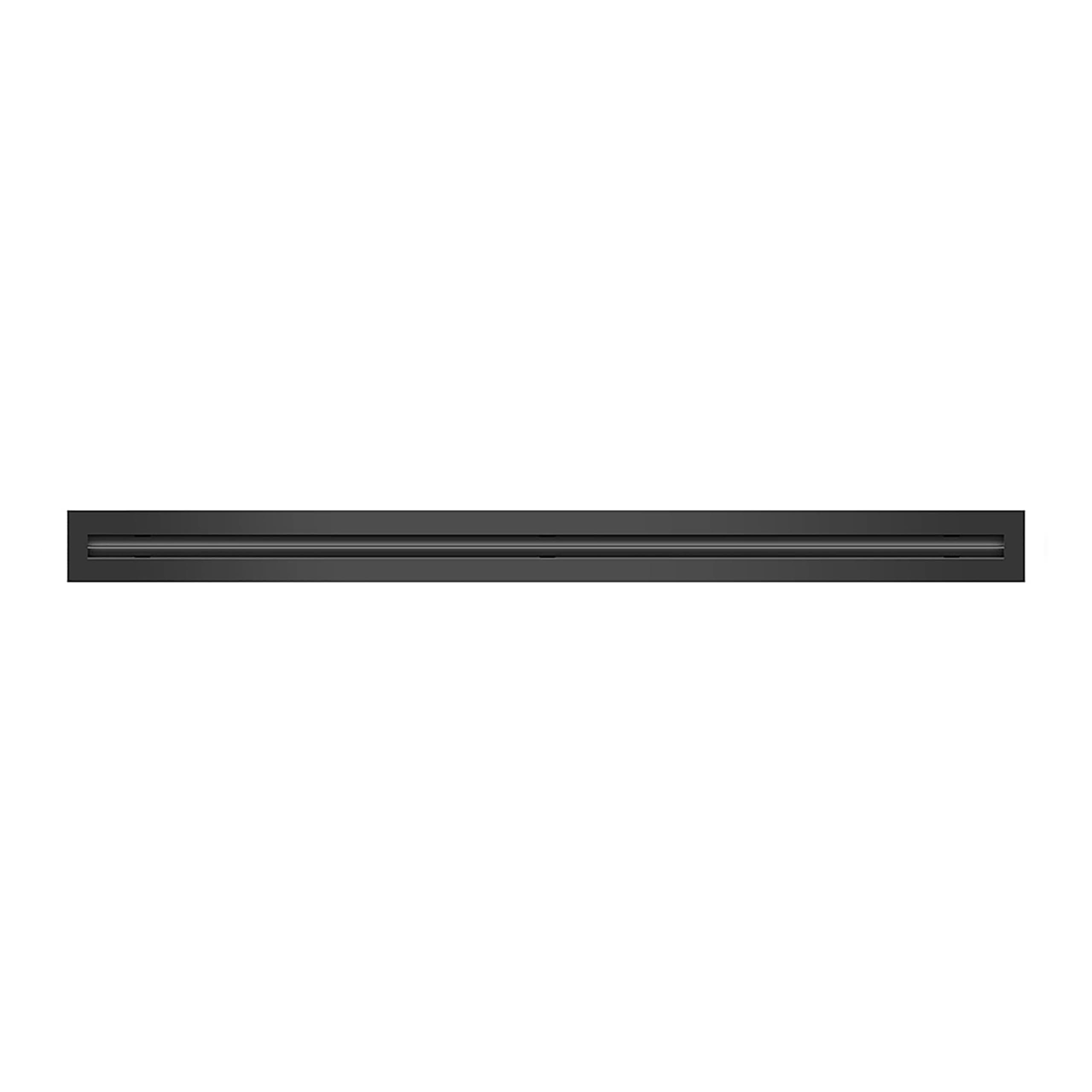36" Linear Slot Diffuser - (1 Slot) Single Slot - Black Decorative Air Vent - Modern AC Vent Cover for Ceiling, Walls & Floors - Texas Buildmart