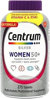 Silver Women 50+ Multivitamin Multimineral 275 Tabs