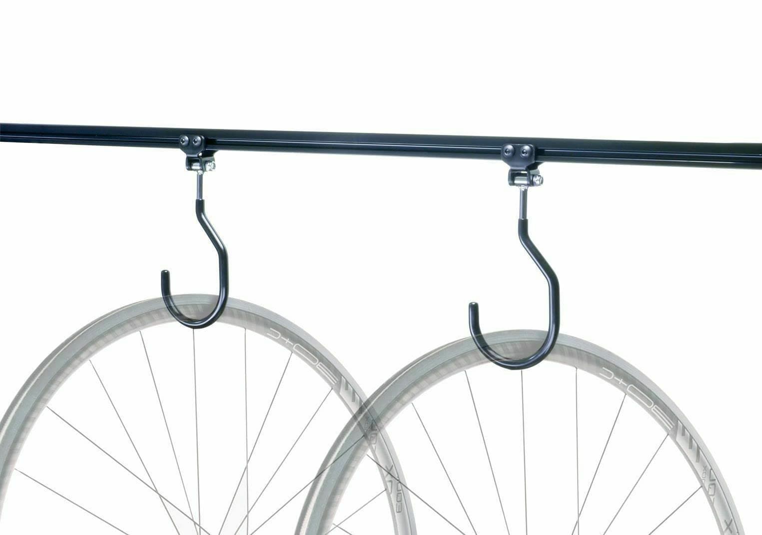 Venzo Ceiling Mounted Bike Storage Slider Hanger Hook