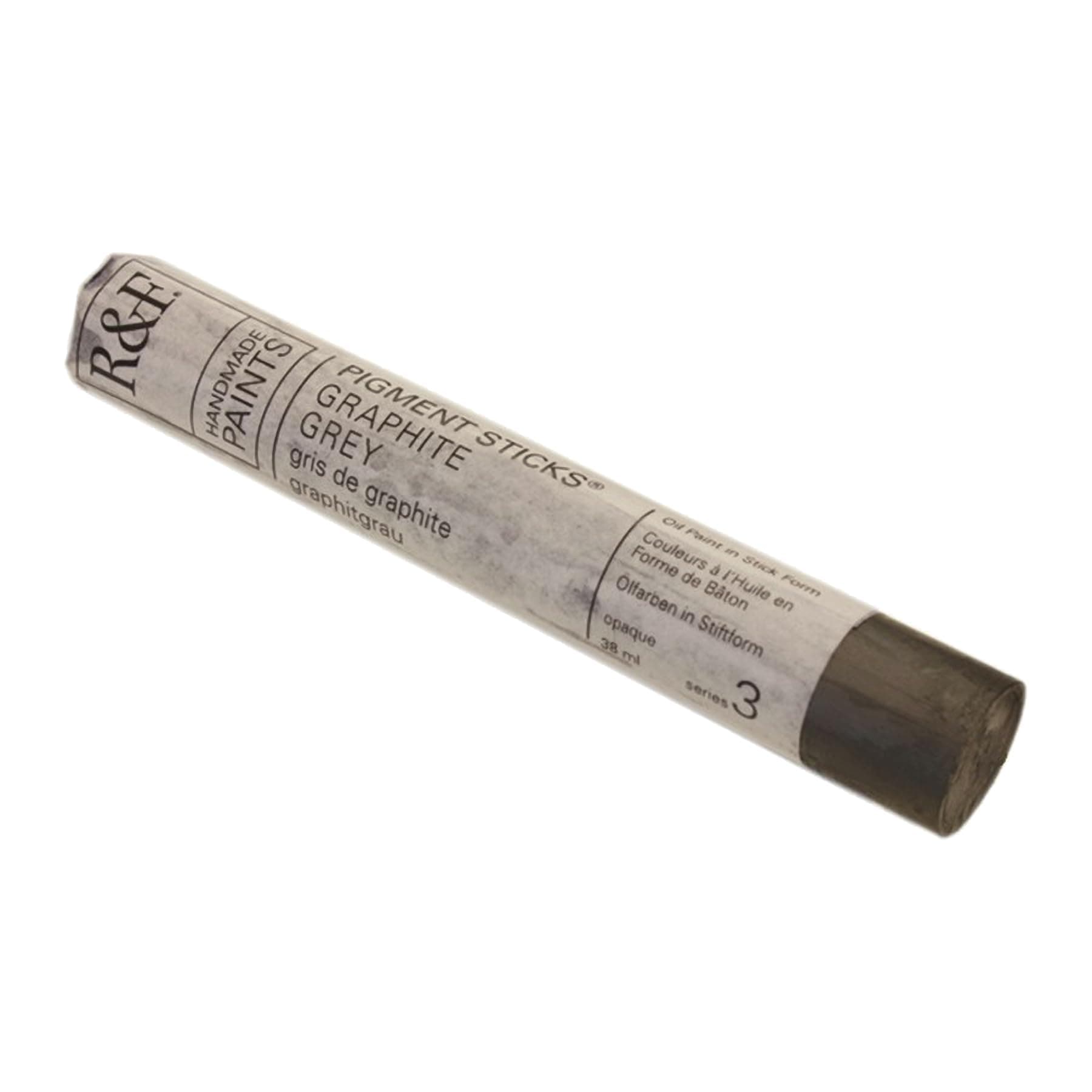 R&F Pigment Sticks, 38ml, Graphite Grey