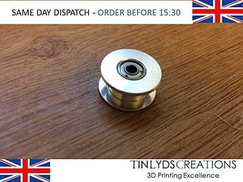 GT2 Idler Pulley, Smooth 20 teeth 3mm Bore for 6mm wide belt 3D PRINTER PART