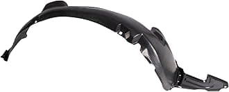 TRQ Front Inner Fender Liner Set Compatible with 2009-2010 Hyundai Elantra HY1248118 HY1251112