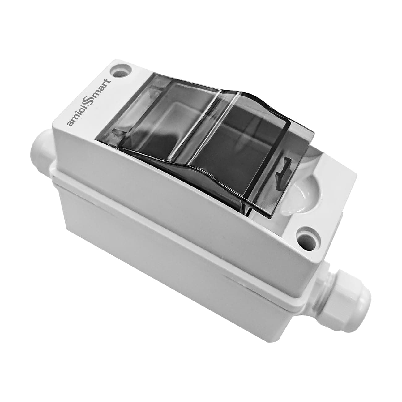 Waterproof Plastic Electrical Distribution Box (Weatherproof Mount) | IP65 Junction Box for Outdoor MCB Installation