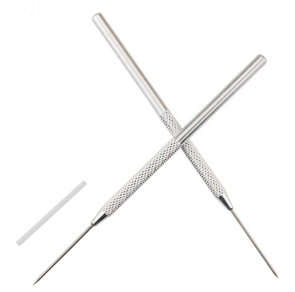 2Pcs Clay Modeling Sculpture Polymer Clay Pro Needle Detail Tools Perfect for fine-Point Detail Work