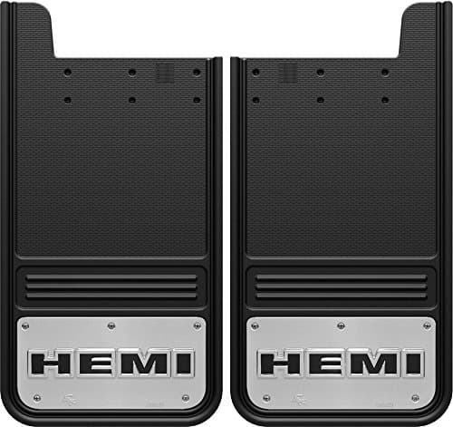 Truck Hardware Gatorback Mud Flaps with RAM Hemi Logo - Rear Pair