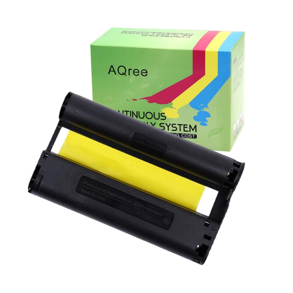 Compatible 4 x 6 Ink for Selphy CP1500 Cp900 CP910 CP1200 CP1300 Printer Ribbon (No Paper)