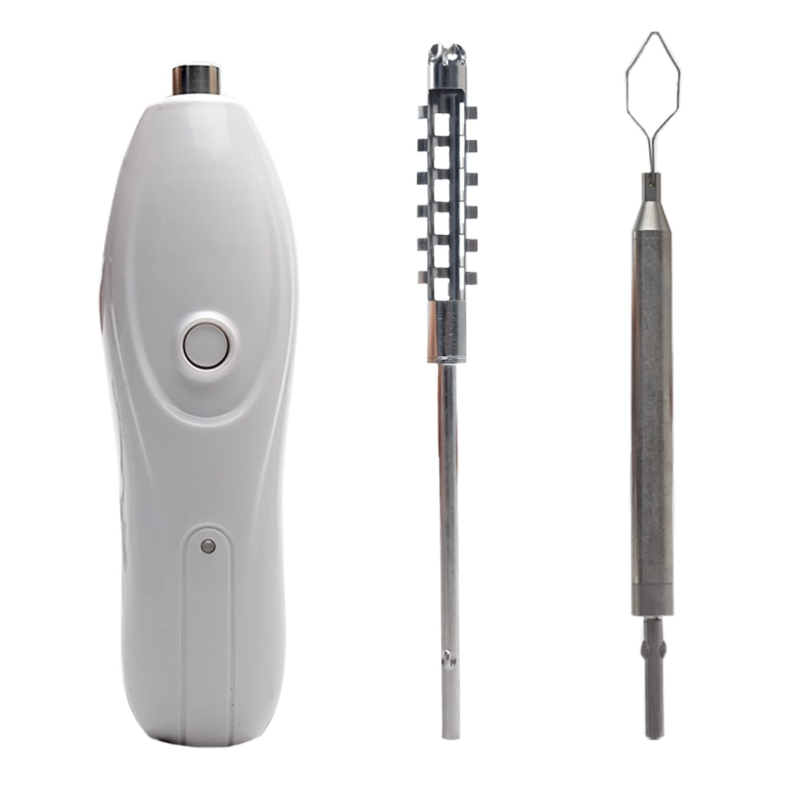 Electric Scraping Scale Machine,Stainless Steel Vegetable Corer,Fruit Corer Tool,Zucchini Pumpkin Cucumber Corer